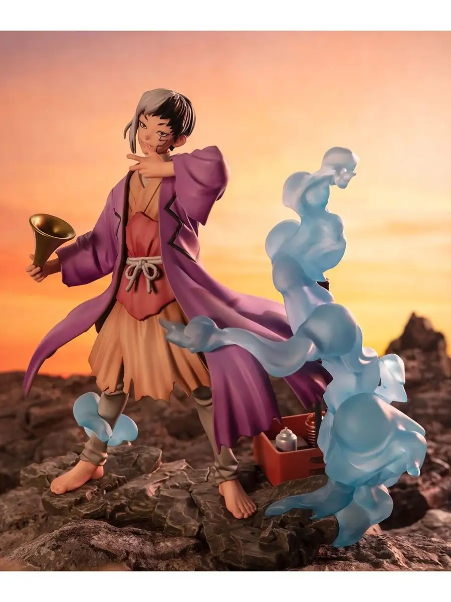 Фигурка Figuarts Zero Dr. Stone Gen Asagiri 4573102637352 Tamashii Nations  161352389 купить за 9 911 ₽ в интернет-магазине Wildberries