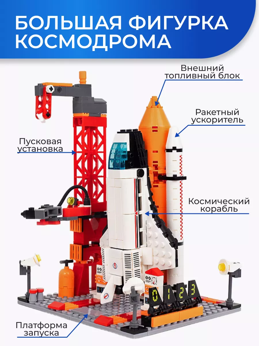 Конструктор Космическая Ракета LEGO 161401129 купить в интернет-магазине  Wildberries