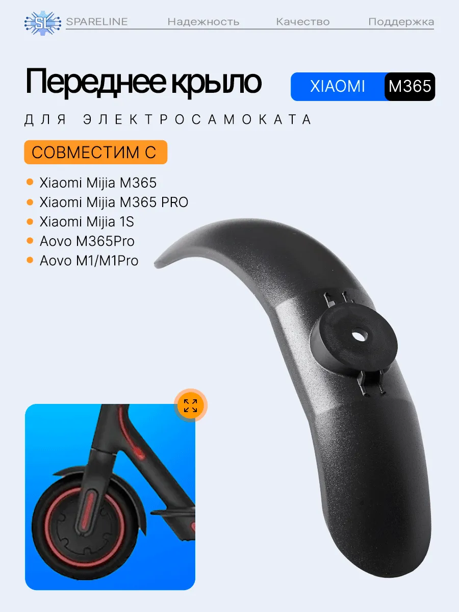 Переднее крыло для Xiaomi M365...