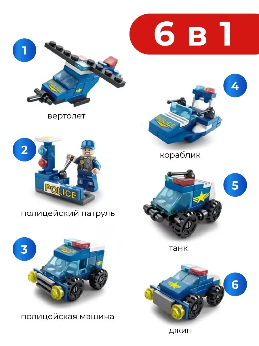 Конструктор LEGO City Police Полицейская машина 94 детали (60312)