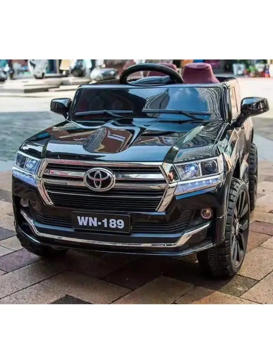 Электромобиль детский машина Toyota Land Cruiser 200 DIABLO 161423972  купить в интернет-магазине Wildberries