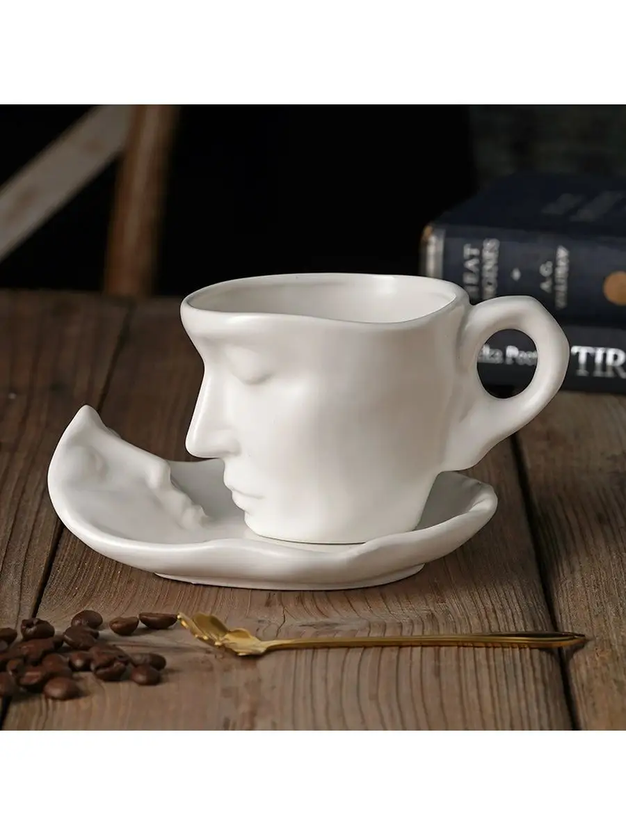 чайная пара Лицо Кружка для кофе