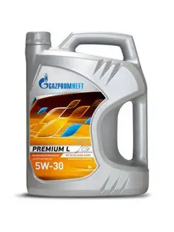 Масло Premium L 5W-30 5л Gazpromneft 161480193 купить за 1 785 ₽ в интернет-магазине Wildberries