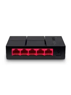 Неуправляемый 5 портовый коммутатор MS105G Mercusys 161496905 купить за 883 ₽ в интернет-магазине Wildberries