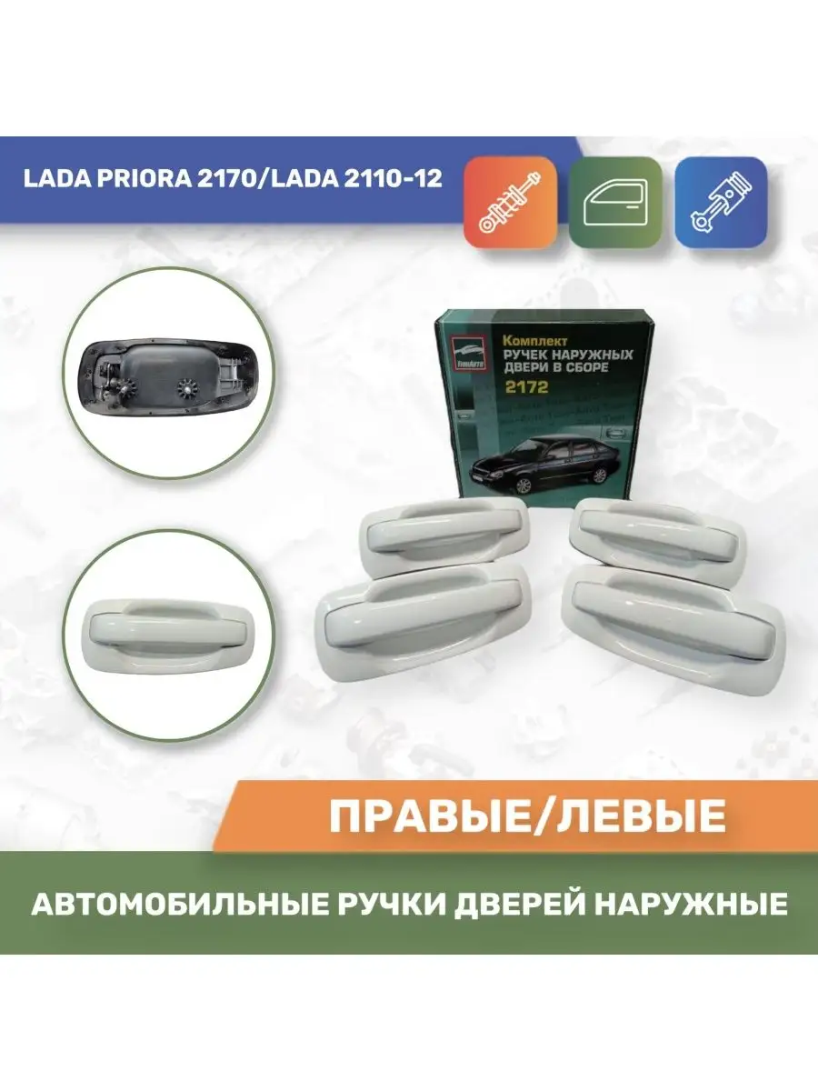 Автомобильные ручки Белое Облако ТЮН-АВТО 161555560 купить за 2 091 ₽ в  интернет-магазине Wildberries