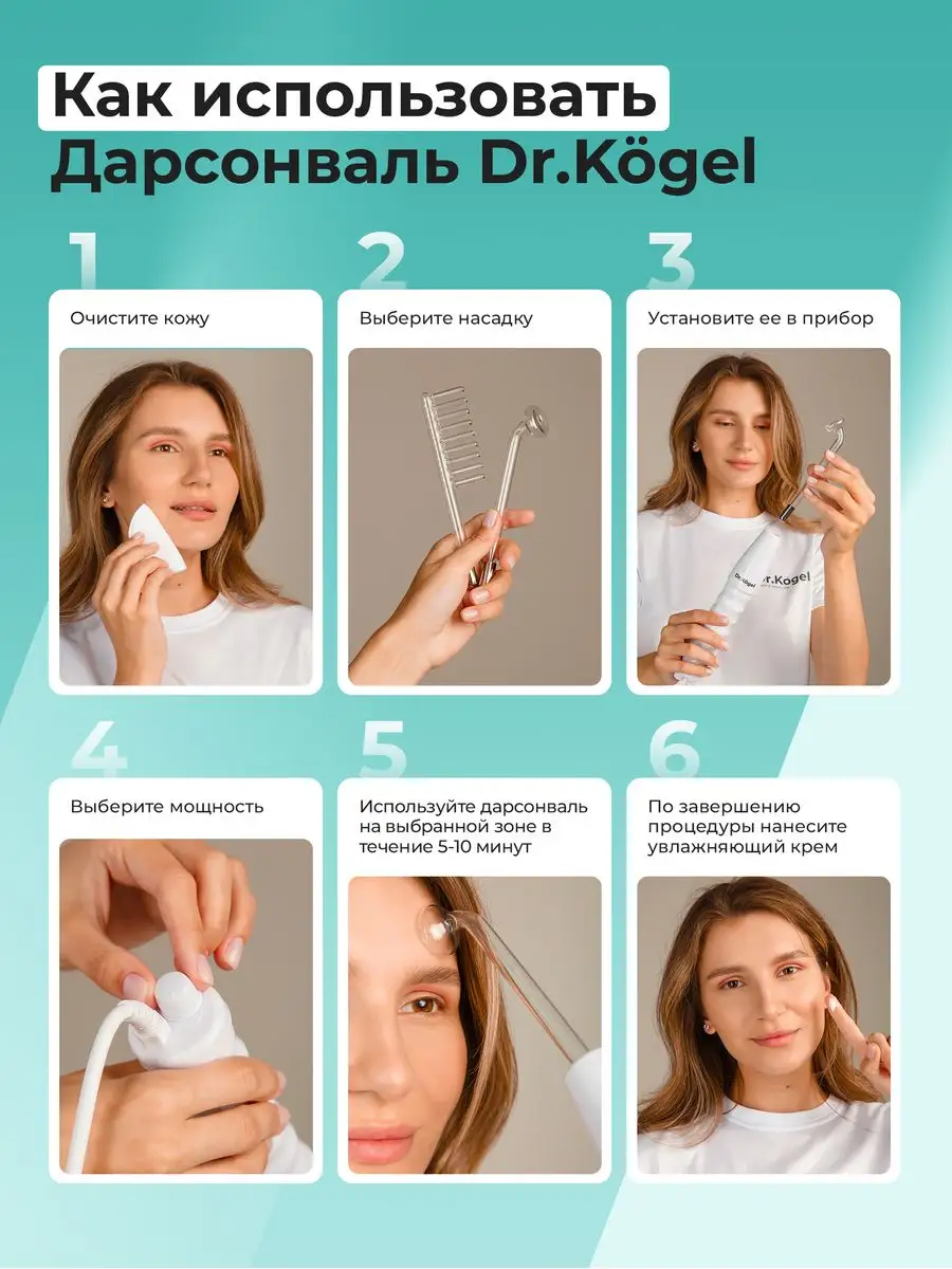 Дарсонваль Dr.Kogel 161563843 купить в интернет-магазине Wildberries