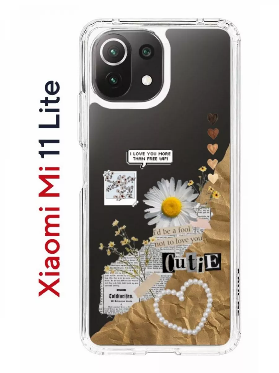 Чехол на Xiaomi 11 Lite 5G NE противоударный с рисунком КRUЧЕ 161565114  купить за 657 ₽ в интернет-магазине Wildberries