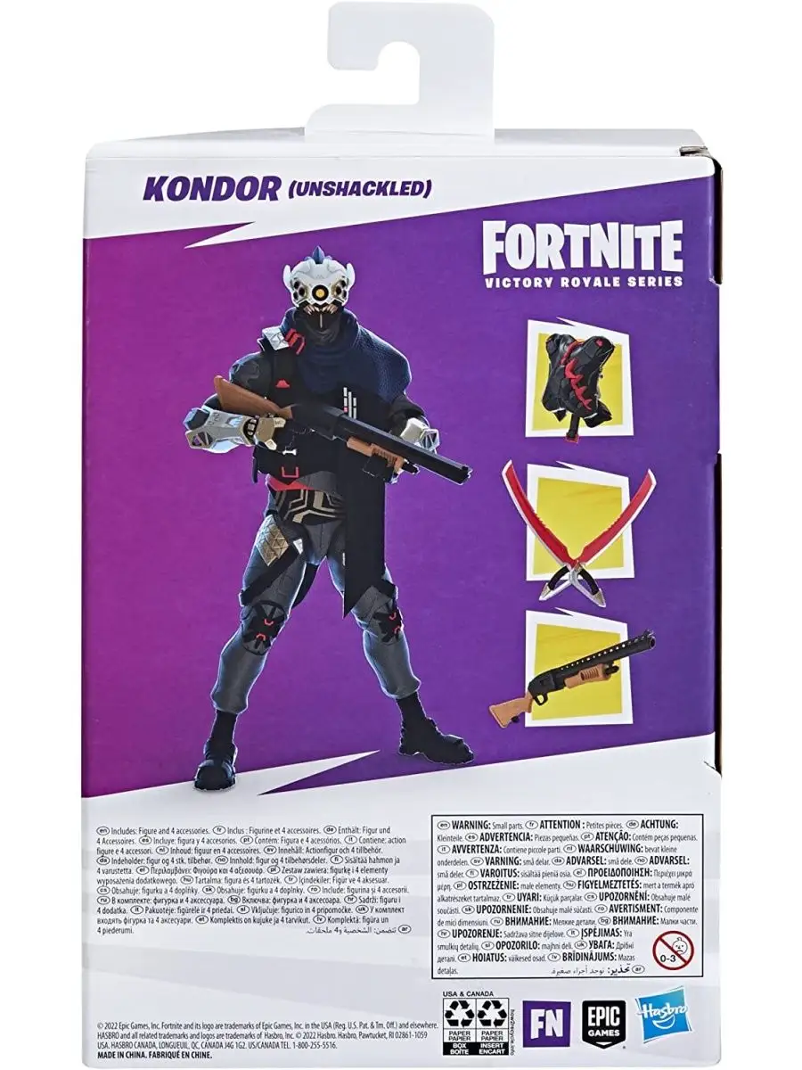 Игрушка Fortnite Victory Royale Kondor Фигурка Кондор, F5803 Hasbro  161575342 купить в интернет-магазине Wildberries