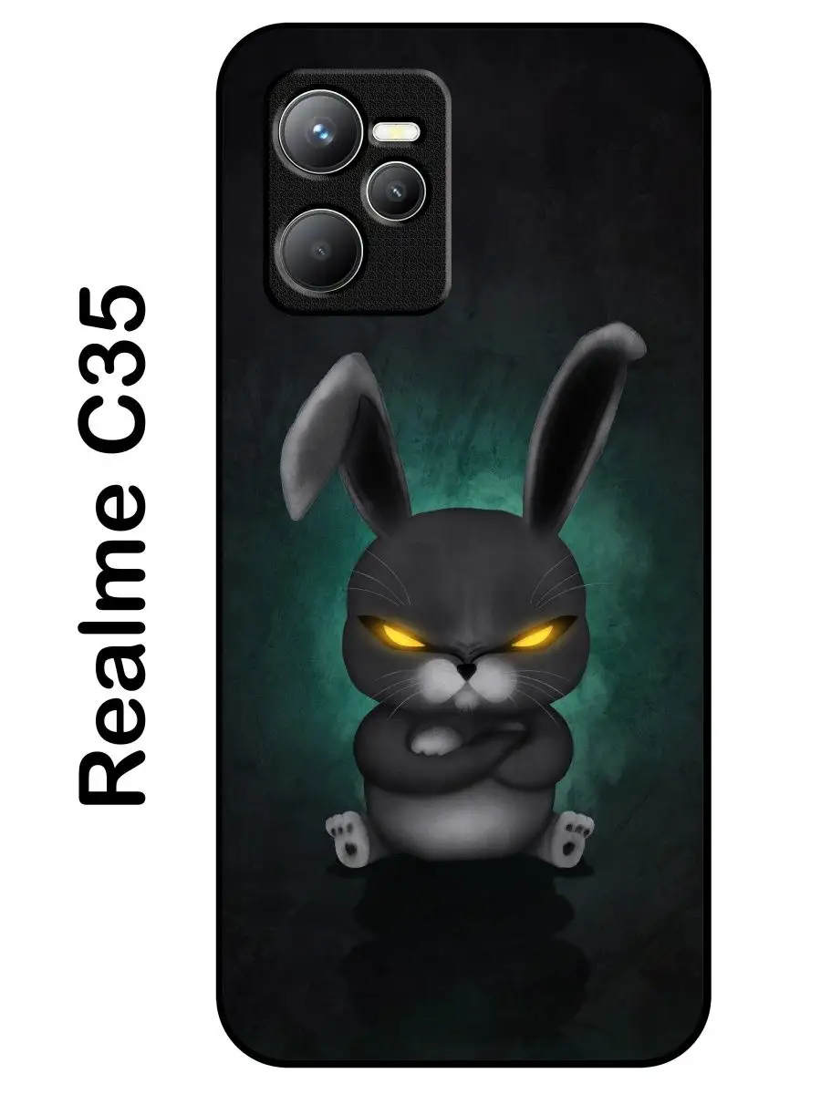 Защитный силиконовый чехол на Realme C35 PhoneCover 161588522 купить за 420  ₽ в интернет-магазине Wildberries