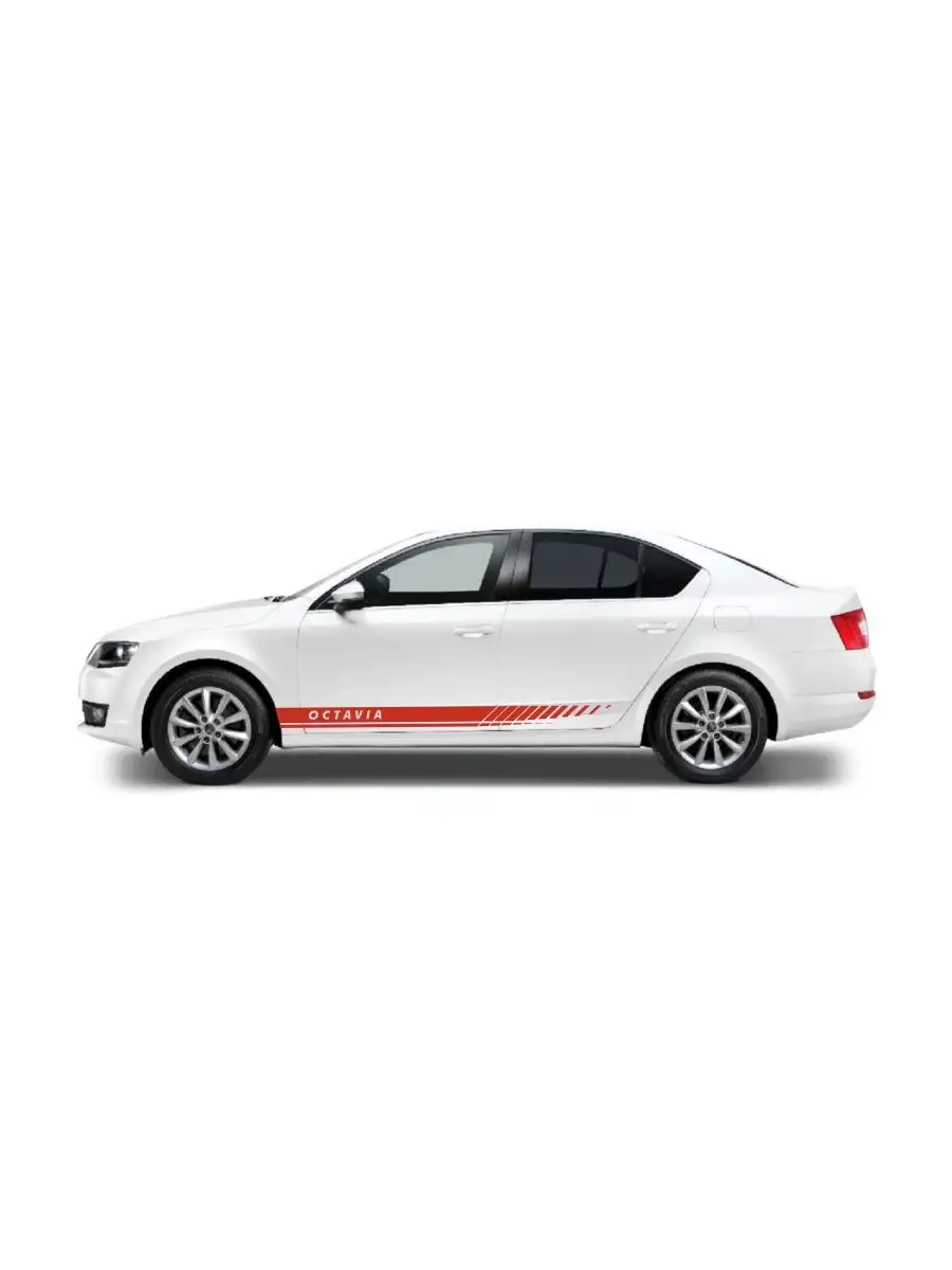 Наклейка полоса на бок Skoda Octavia 9х150 см NJViniL 161593488 купить за 1  512 ₽ в интернет-магазине Wildberries