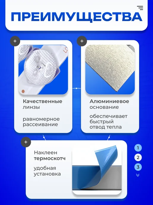 ТехЦентр Полюс Подсветка HL-00430A30-0402S-01 A3, вариант, фото 2