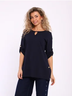 Туника женская больших размеров New Life jersey 161644327 купить за 613 ₽ в интернет-магазине Wildberries