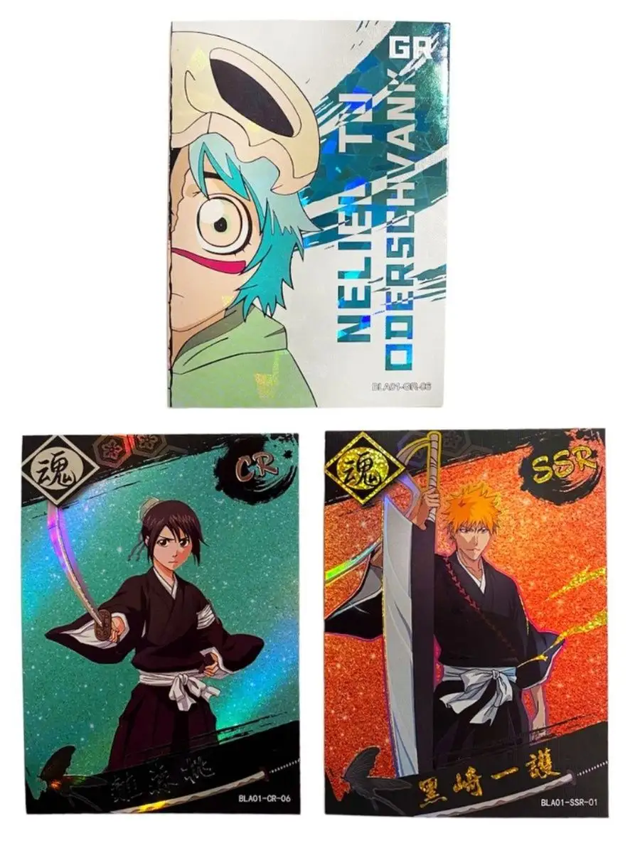 Коллекционные карточки аниме Блич BLEACH TRREE THREE SIX TOYS 161670813  купить за 903 ₽ в интернет-магазине Wildberries