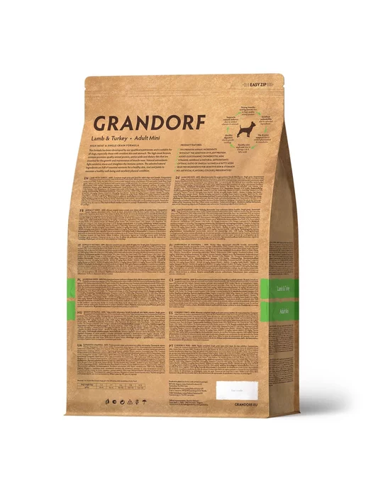 Сухой корм Grandorf' для собак, взрослые, мелкие, ягненок, 1 кг, фото 2