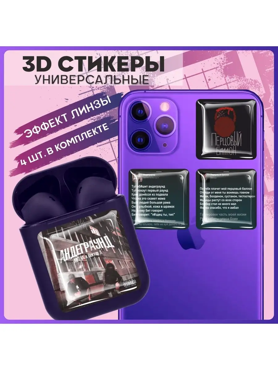 Наклейки на телефон 3d стикеры на чехол объемные Метан 1-я Наклейка  161704682 купить за 217 ? в интернет-магазине Wildberries