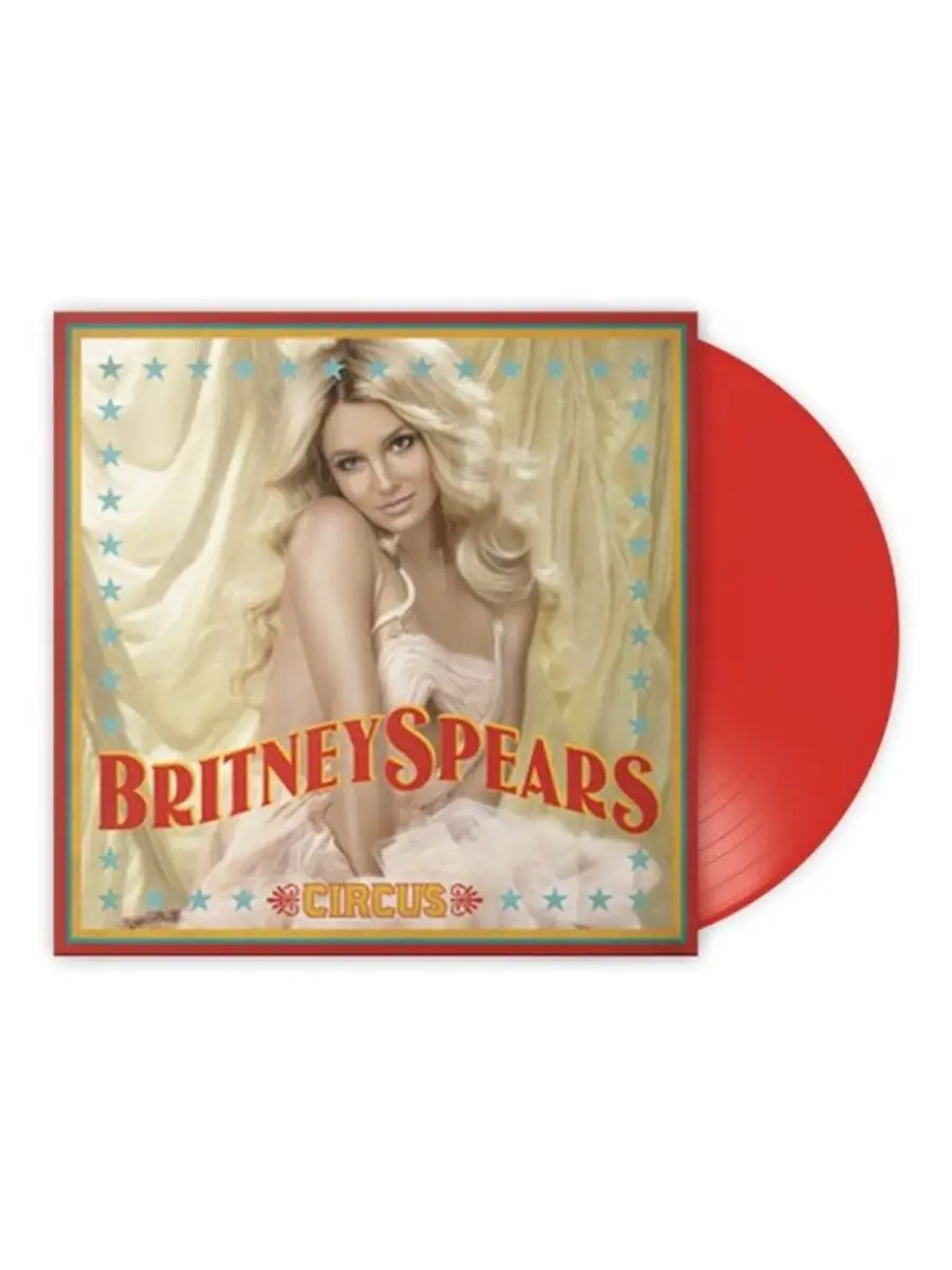 Britney Spears Circus Red Vinyl Бритни Спирс (LP) Spika Music 161727986  купить в интернет-магазине Wildberries