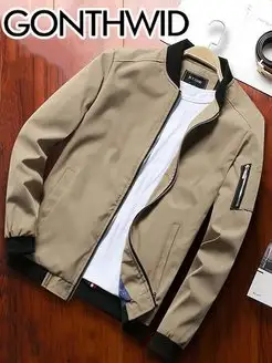 Бомбер мужской весна лето куртка легкая стильная GONTHWID 161735211 купить за 2 132 ₽ в интернет-магазине Wildberries
