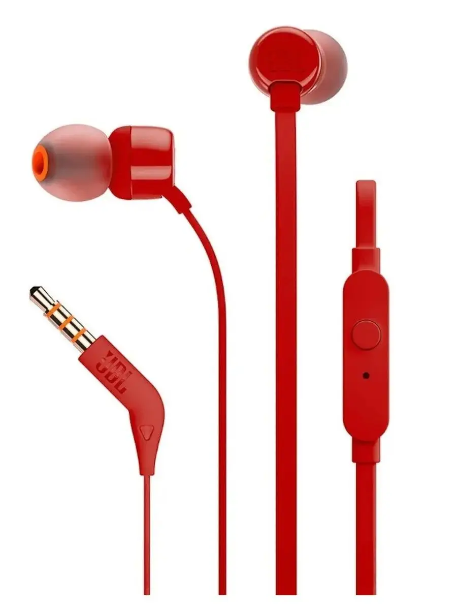 JBL Наушники T110 красный