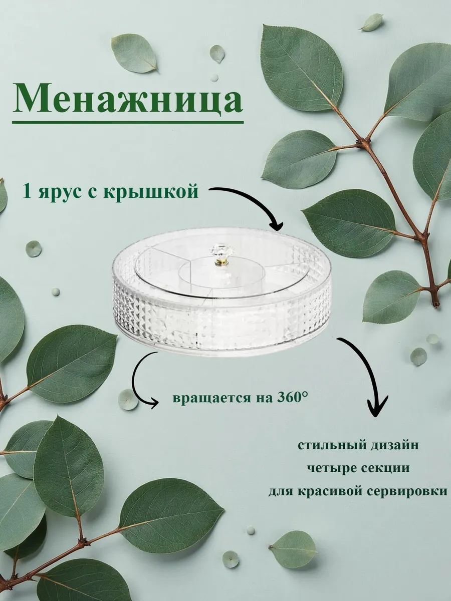 Менажница крутящаяся