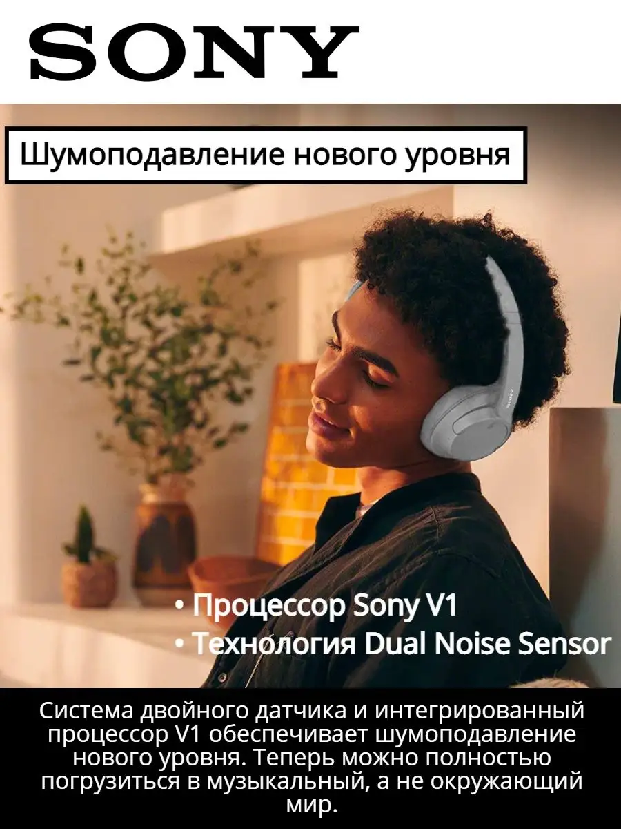 Беспроводные наушники WH-CH720 Оригинал Sony 161883903 купить за 14 212 ₽ в  интернет-магазине Wildberries