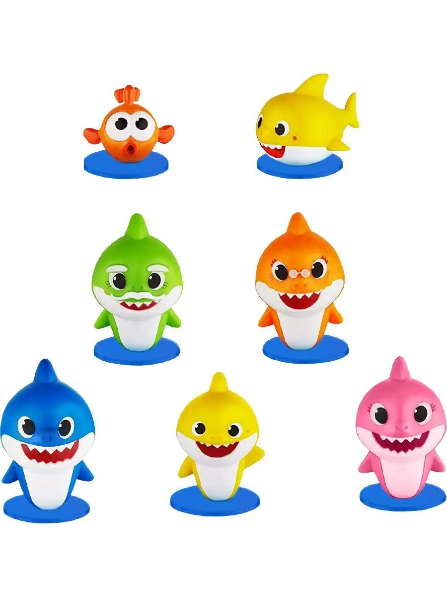 Игрушка Baby shark magic в пластиковом яйце, 2 шт Конфитрейд 161889987  купить в интернет-магазине Wildberries