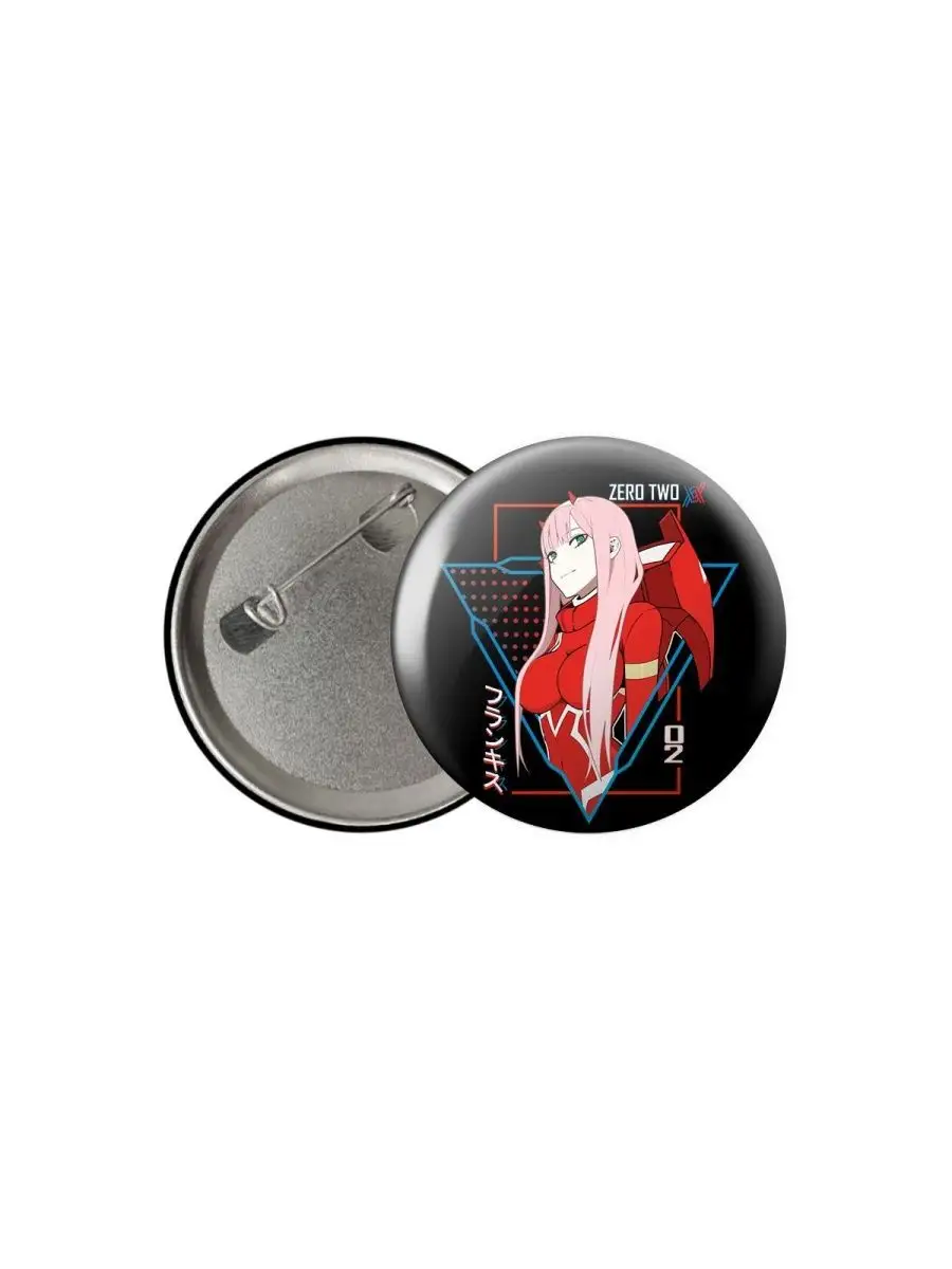 Значки Аниме Милый во Франксе Darling in the Franxx 1 шт NANI Seller  161891604 купить в интернет-магазине Wildberries