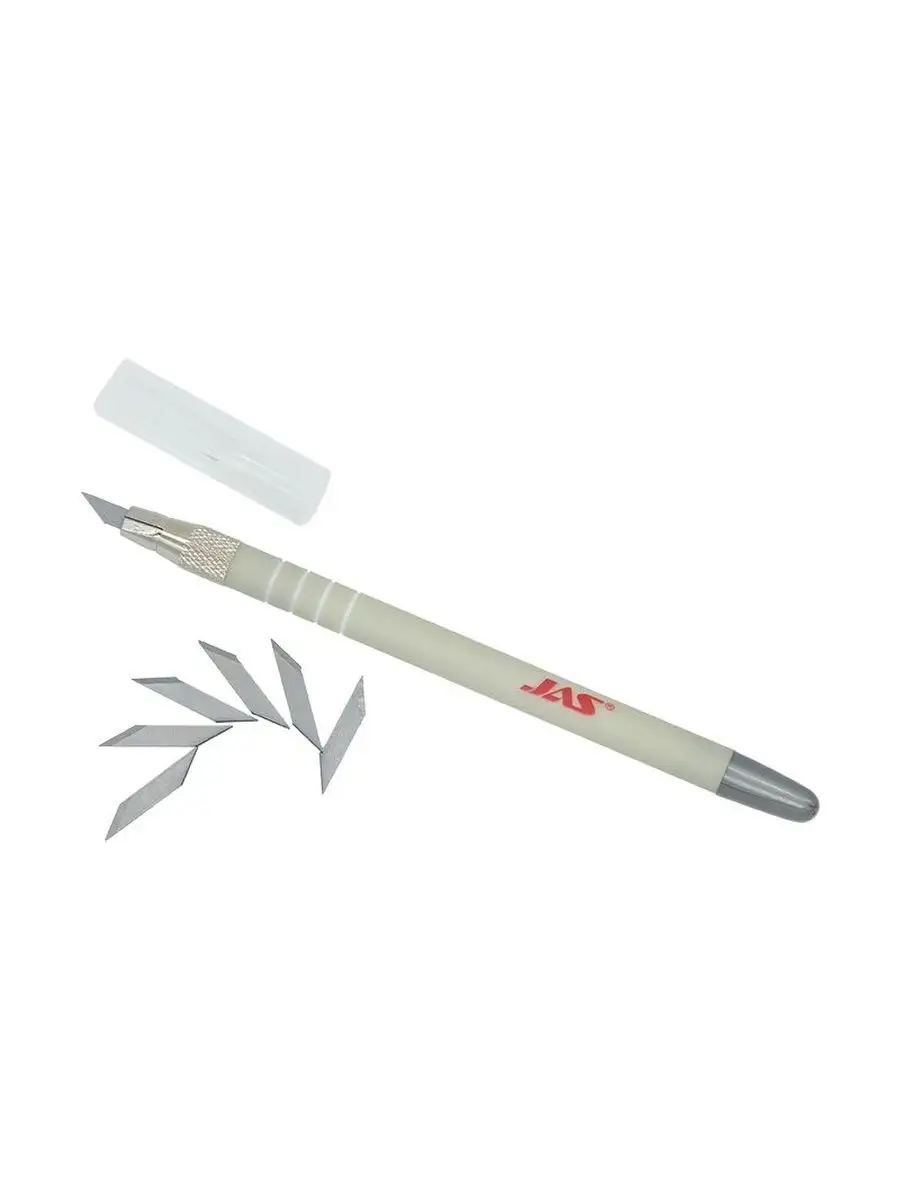 4011 Jas Нож с цанговым зажимом (алюминий), 6 предметов