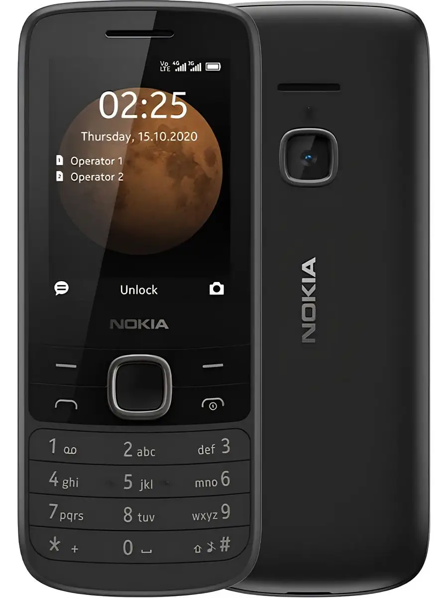 Кнопочный сотовый телефон 225 4G TA-1276 DS Nokia 161935980 купить за 4 053  ₽ в интернет-магазине Wildberries