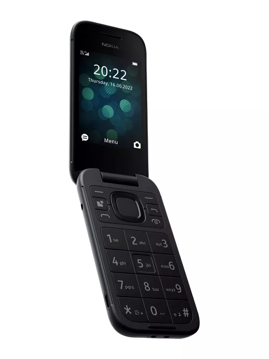 Кнопочный сотовый телефон Нокиа 2660 Flip 4G TA-1469 DS Nokia 161935992  купить за 5 555 ₽ в интернет-магазине Wildberries