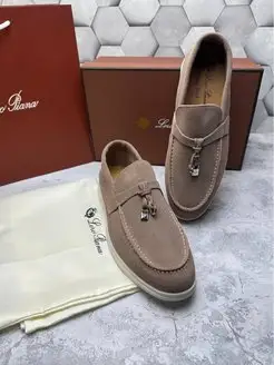 Лоферы из натуральной замши Loro Piana Premium Shoes 161958865 купить за 3 938 ₽ в интернет-магазине Wildberries