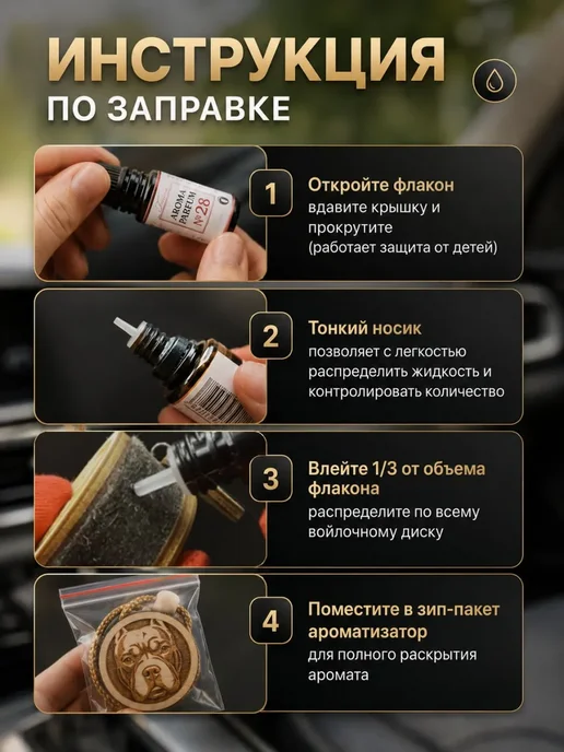 Аромасентир Ароматизатор в машину Hyundai с заправкой, 2 шт, фото 7