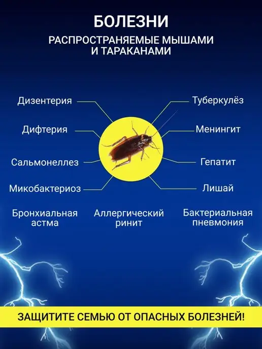 ТИУРАМ TMTD Тиурам кабельный порошок от тараканов 100 гр, 100 г, фото 3