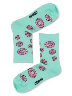 Носки с рисунком Cosmosocks 162016499 купить за 102 ₽ в интернет-магазине Wildberries