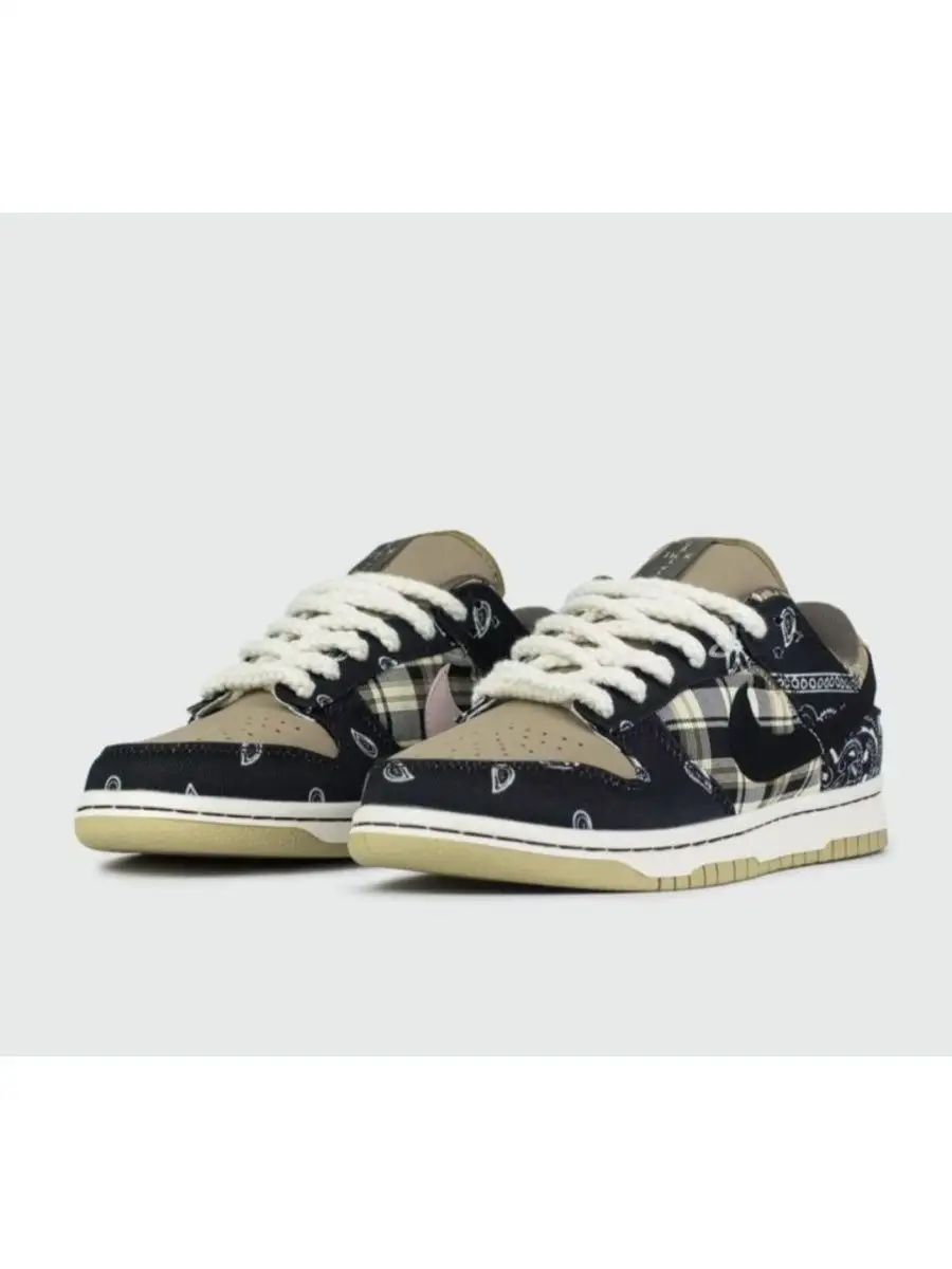 Кроссовки Dunk Sb travis Scott данки трэвис скотта тревис Super Sneakers  162027180 купить за 1 635 ₽ в интернет-магазине Wildberries