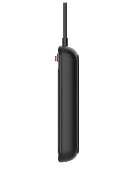 LDNIO Удлинитель сетевой фильтр 2 метра с USB зарядкой, черный, фото 8