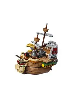 マリオ Супер Марио 99036 (60127) - Летучий корабль Боузера (aнaлoг) LEGO