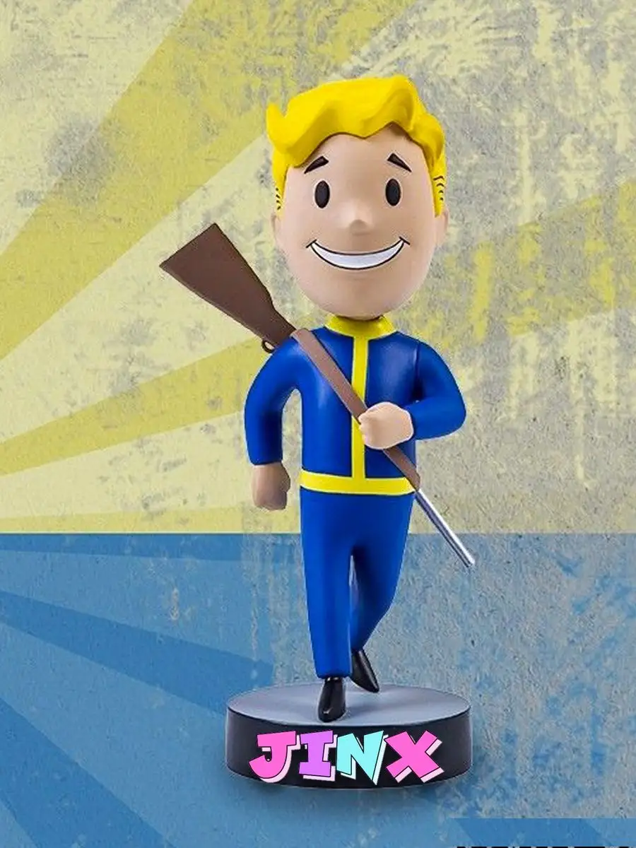 Fallout Vault Boy Фоллаут волт бой пупс Сериал Джинкс 162113784 купить за 1  022 ₽ в интернет-магазине Wildberries