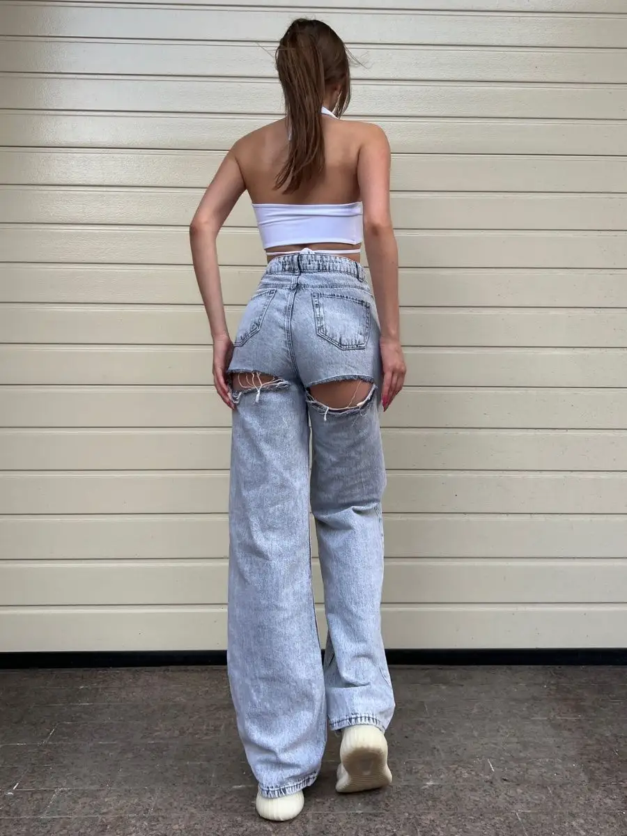 Купить рваные джинсы женские в интернет магазине intim-top.ru