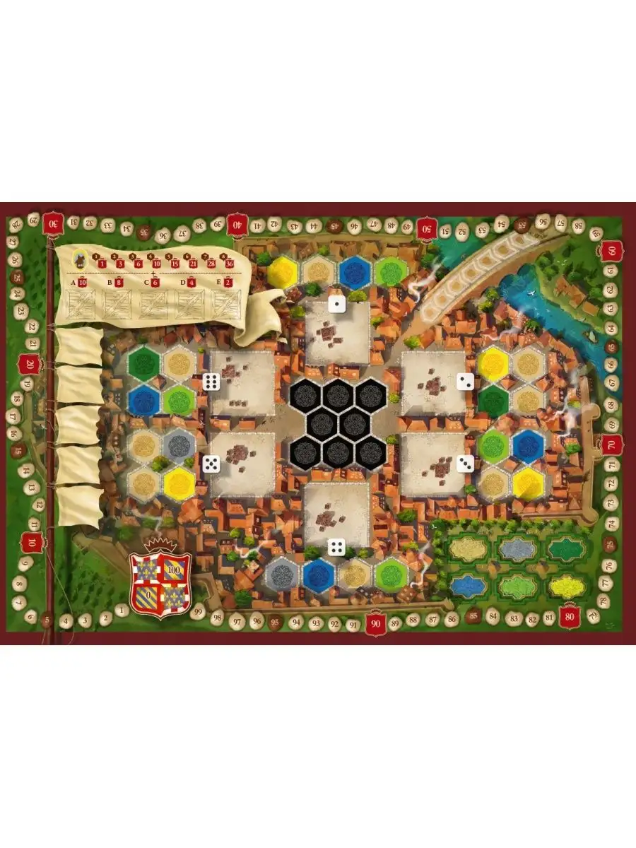 Настольная игра Замки Бургундии Ravensburger 162129451 купить в  интернет-магазине Wildberries