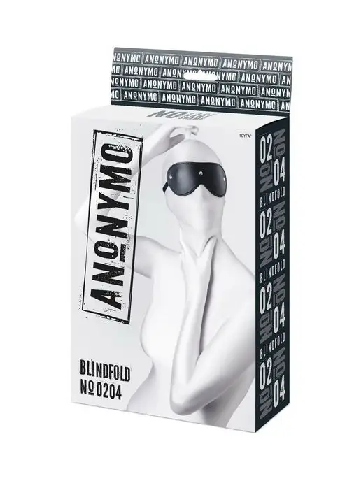 Anonymo by TOYFA Маска для эротических игр, черный, фото 8