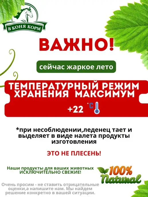 ВКОНЯКОРМ Лизунец для лошадей, вариант, фото 2