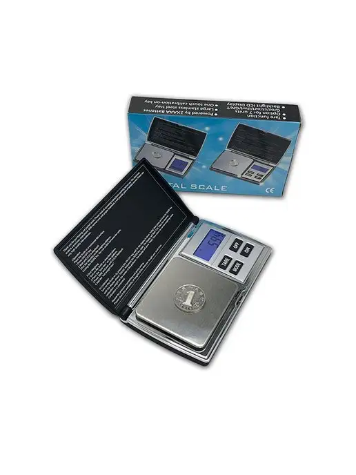 etoolz Весы ювелирные карманные 0.1 1000 г, 1 кг, фото 2