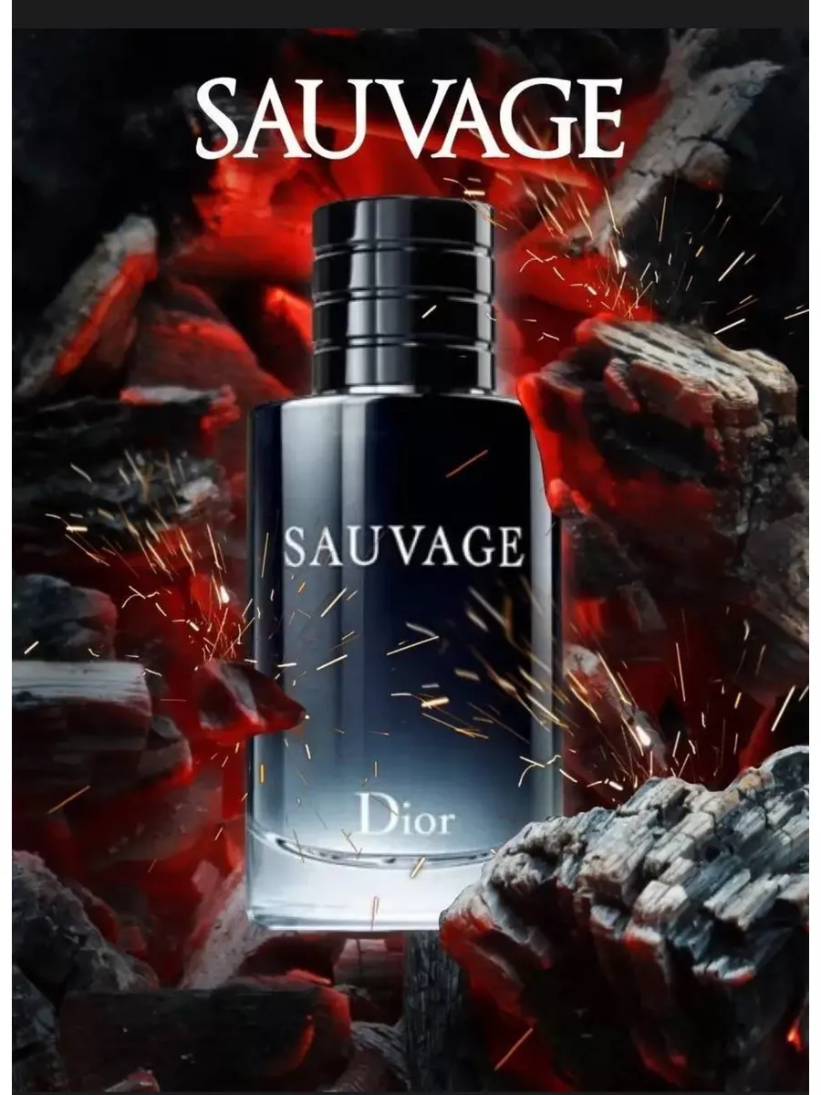 DIOR Sauvage духи мужские туалетная вода 100 мл Мужские духи саваж  162176074 купить за 1 289 ₽ в интернет-магазине Wildberries