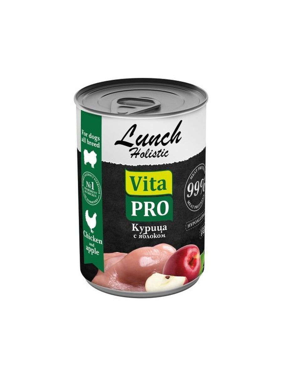 Холистик консервы для собак. Vita Pro lunch 240 г консервы. Vita корм.