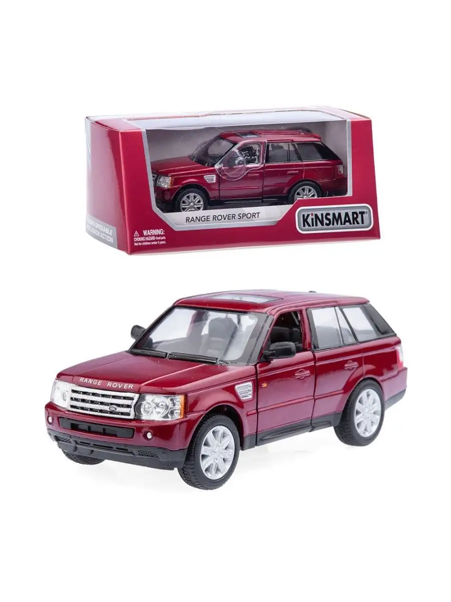 Машина Range Rover Sport, КТ5312W-1 KINSMART 162222196 купить за 756 ₽ в  интернет-магазине Wildberries