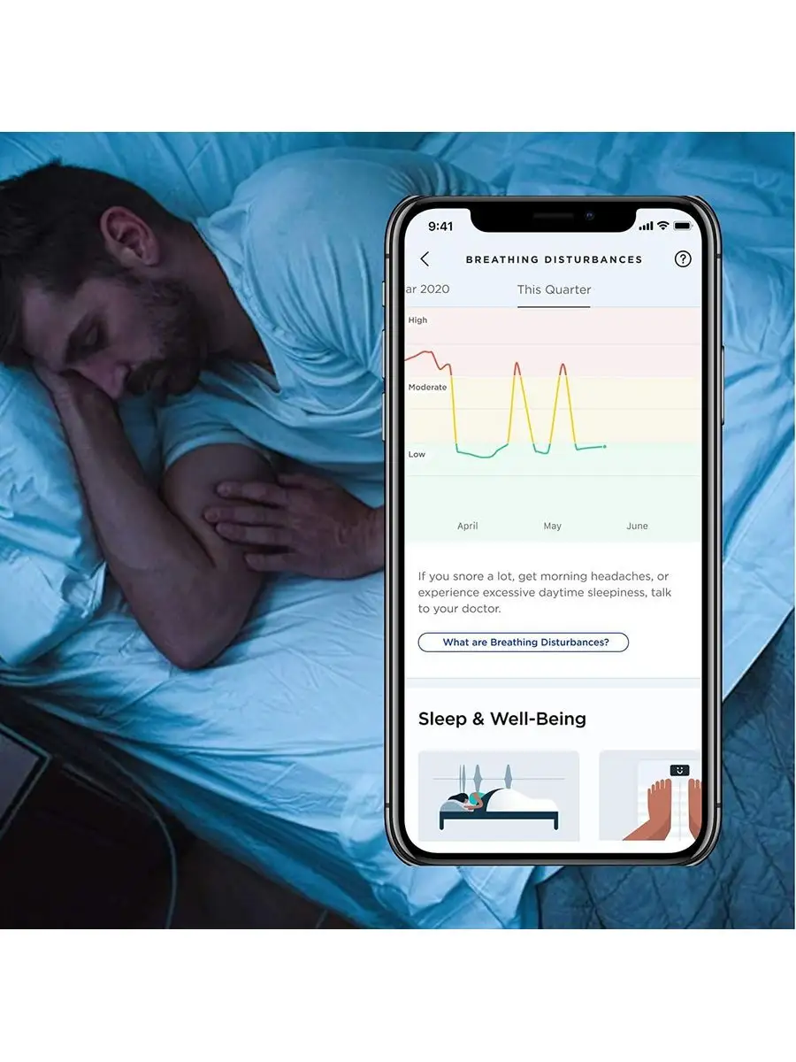 Гаджет для сна Withings Sleep, серый Withings 162229382 купить за 21 352 ₽  в интернет-магазине Wildberries