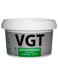 Шпатлевка по дереву "Экстра" 1кг VGT 162233148 купить за 306 ₽ в интернет-магазине Wildberries