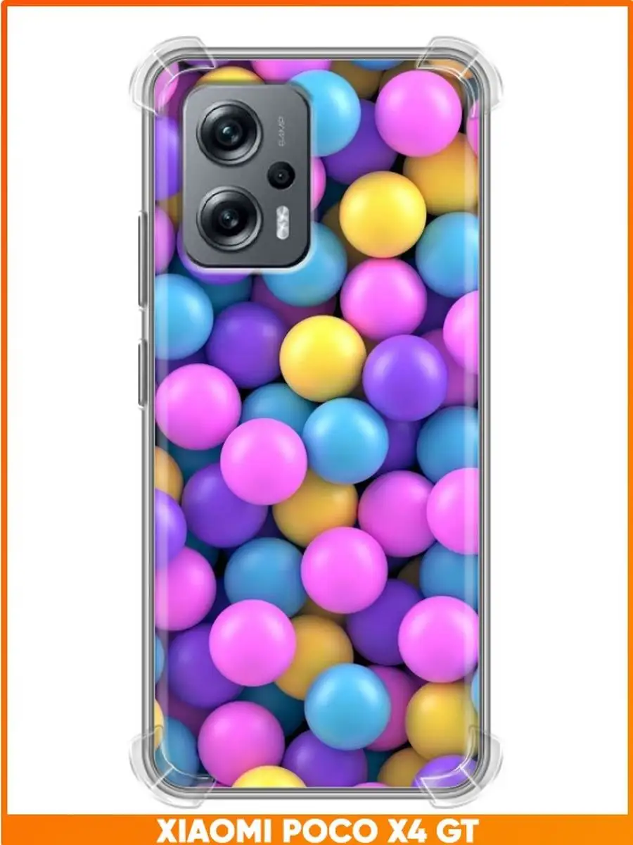 Противоударный чехол на Xiaomi Poco X4 GT/Сяоми Поко Х4 ЖТ Case Face  162236440 купить в интернет-магазине Wildberries