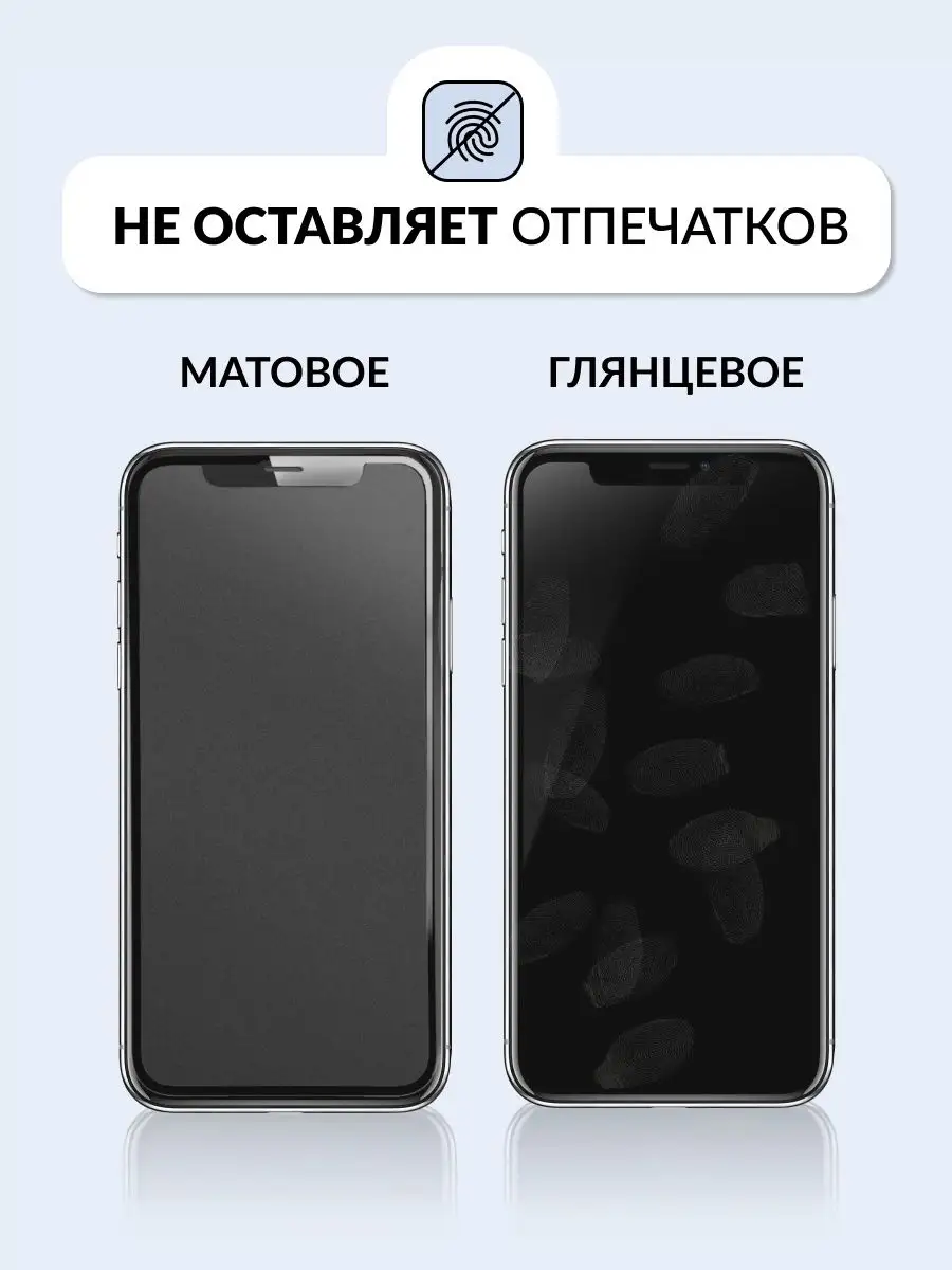 Матовое защитное стекло на Айфон 12 mini
