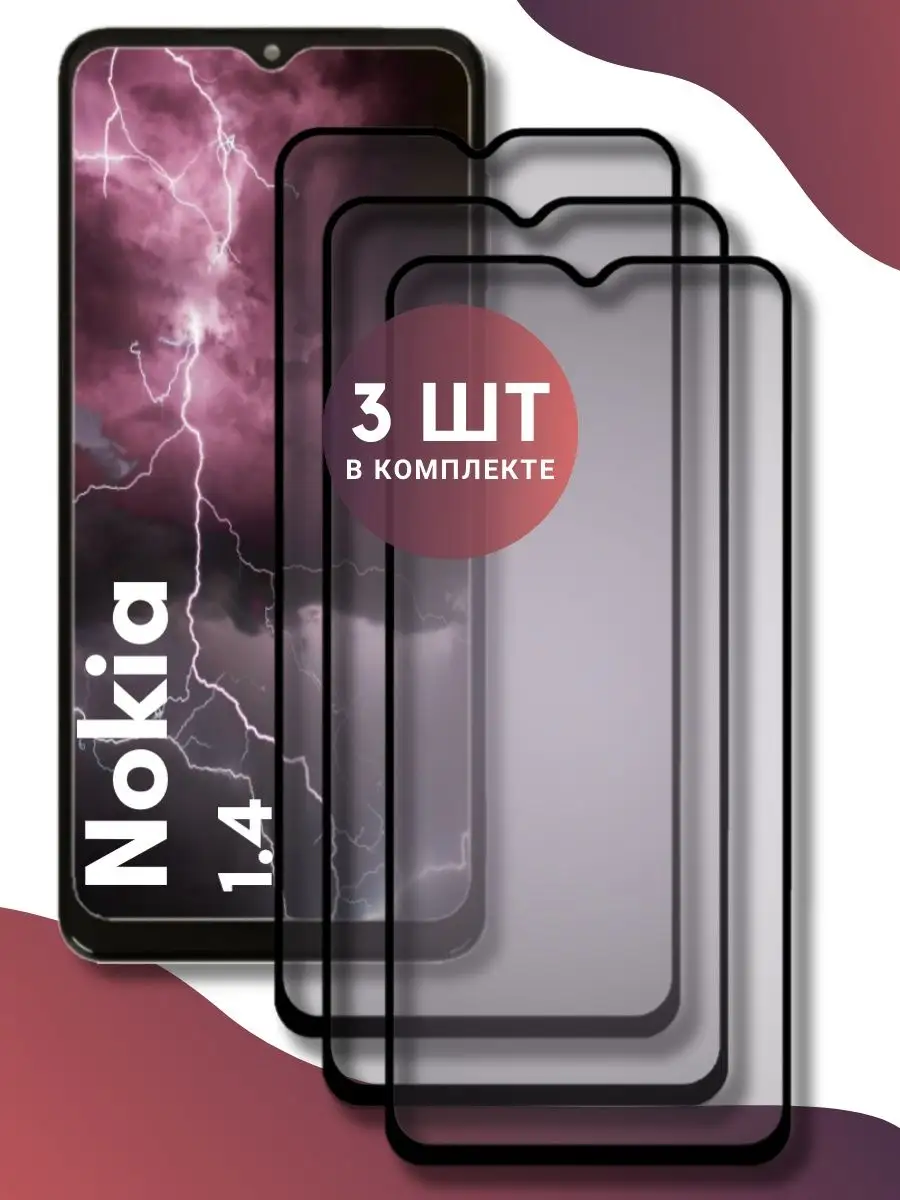 Защитное стекло Nokia 1.4